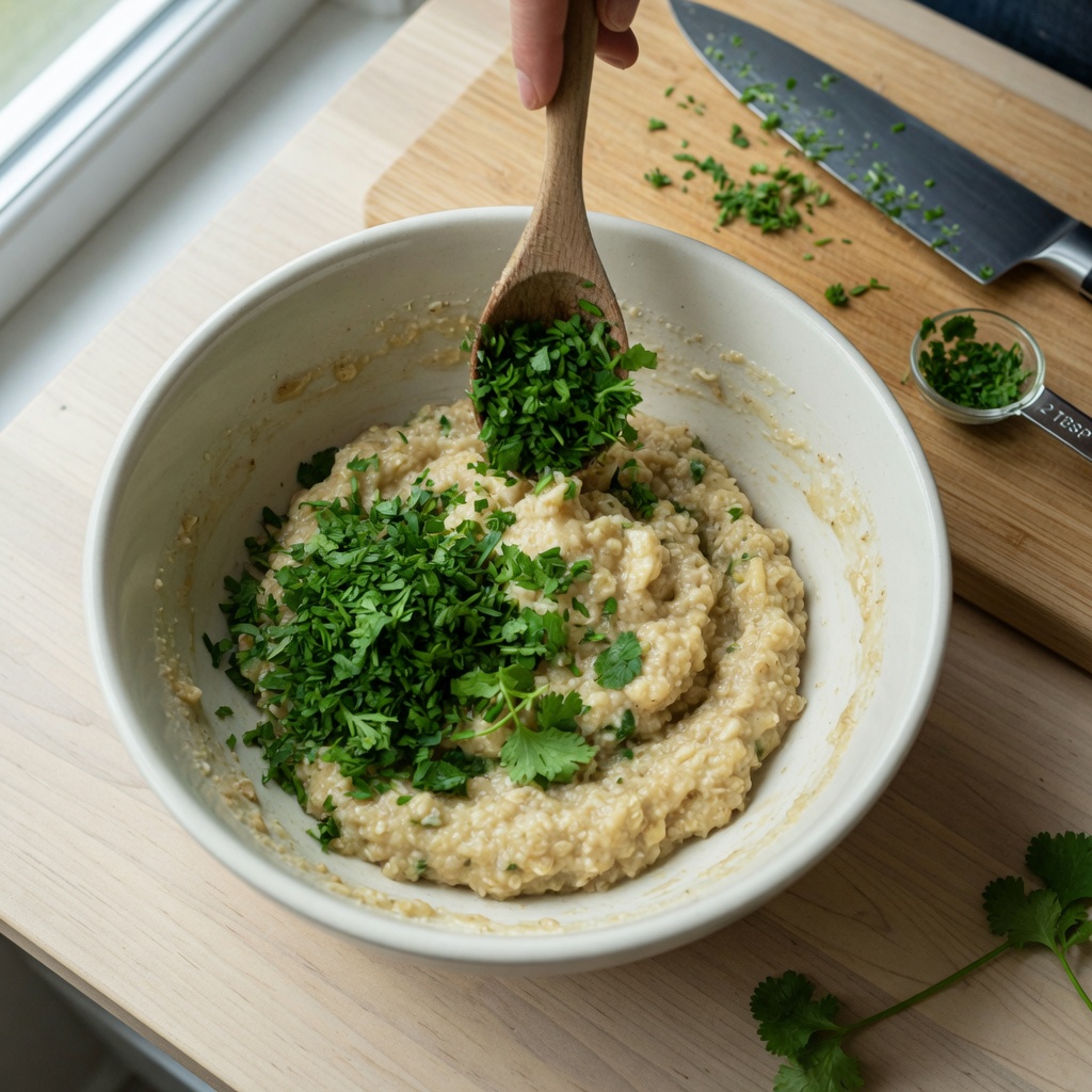 Oat Banana Herb Bites for Rabbits step 3
