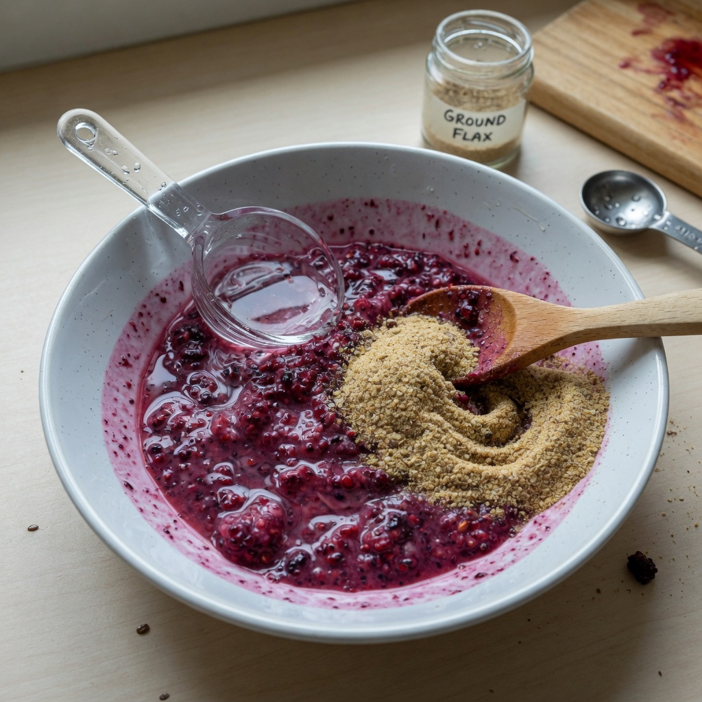 Oat Blackberry Rabbit Bites step 2