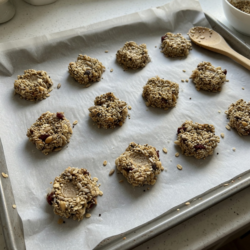 Oats and Seed Bird Clusters step 5