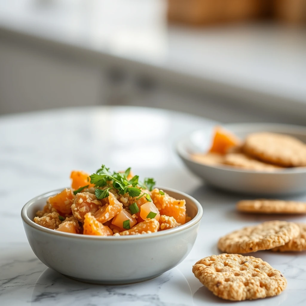 Oven-Baked Oatmeal Salmon Savory Crackers for Dogs: A Crunchy Omega-3 Treat step 4