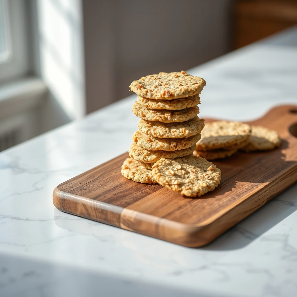 Oven-Baked Oatmeal Salmon Savory Crackers for Dogs: A Crunchy Omega-3 Treat step 5