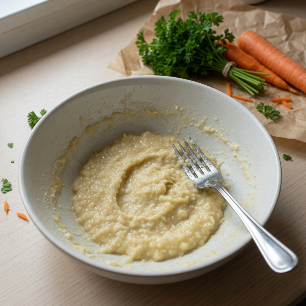 Parsley Carrot Rabbit Cake step 2