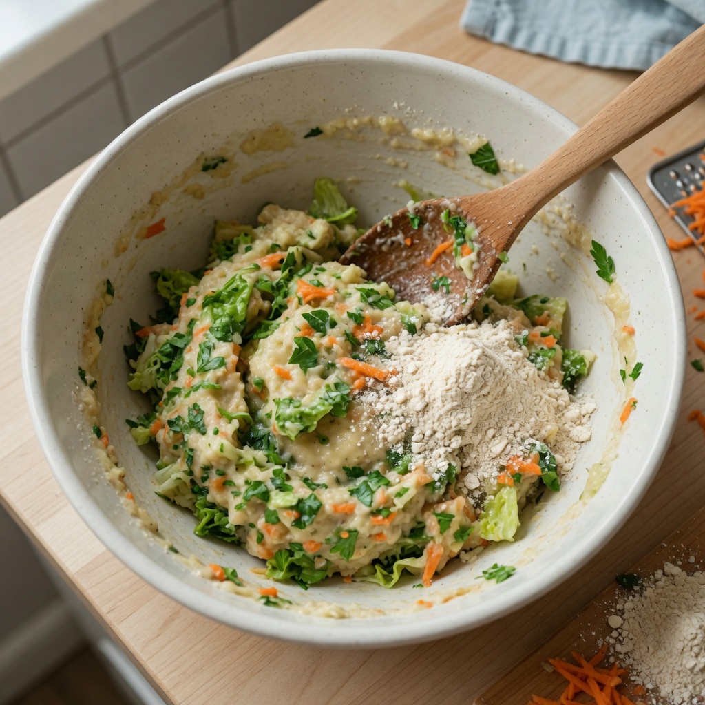 Parsley Carrot Rabbit Cake step 3