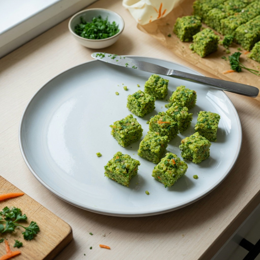 Parsley Carrot Rabbit Cake step 7