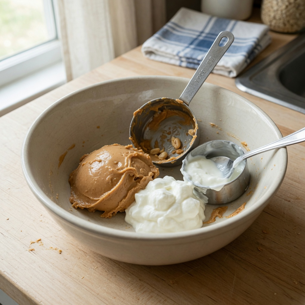 Peanut Butter Yogurt Dog Balls