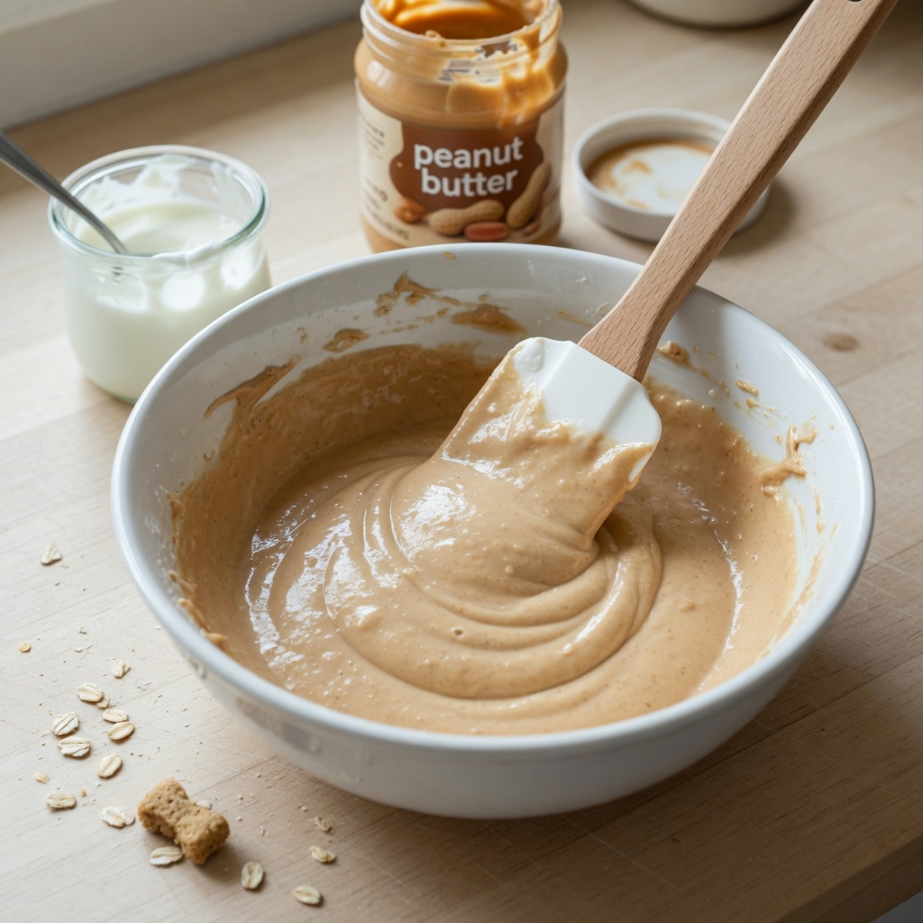 Peanut Butter Yogurt Dog Balls step 2