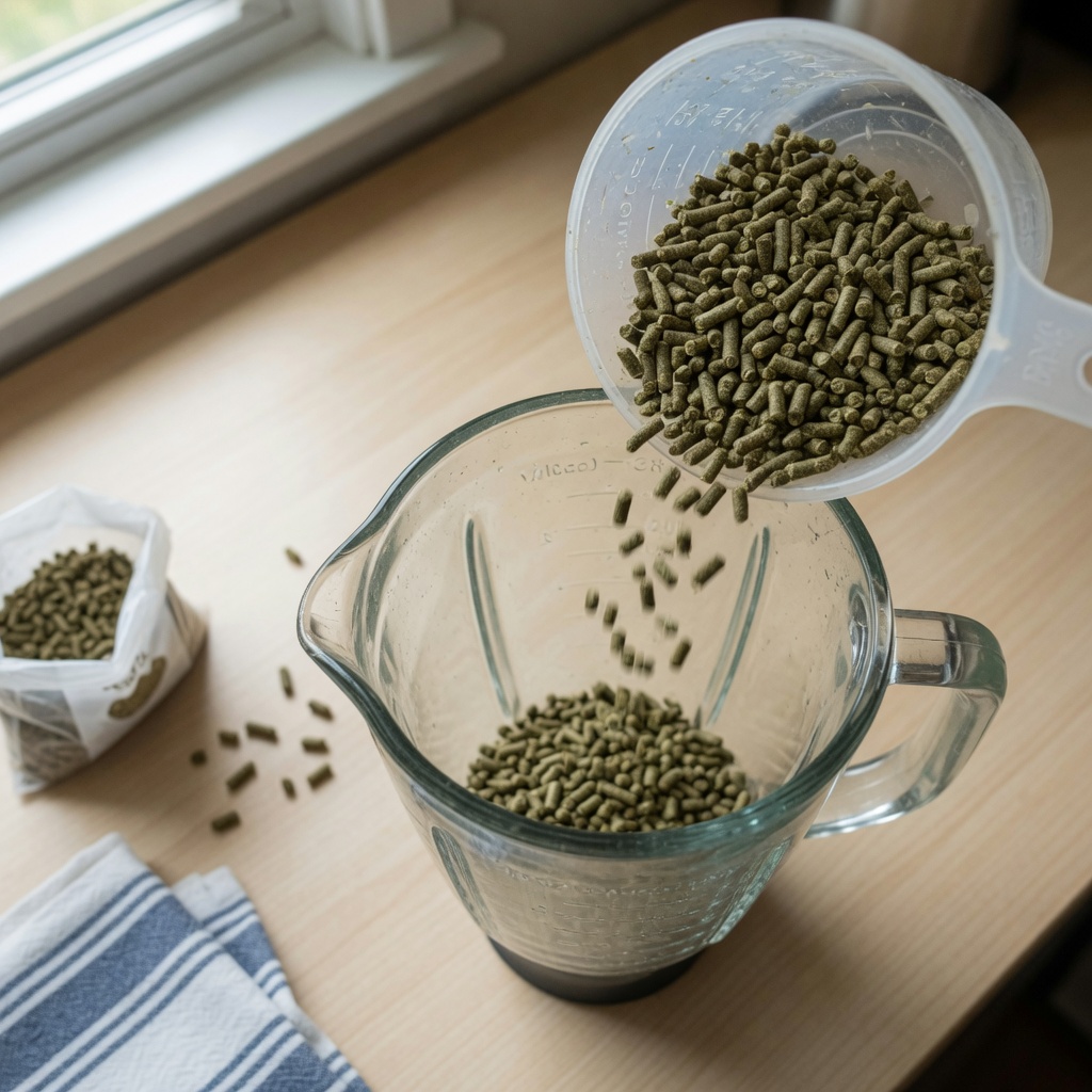 Easy Blender Pellet Berry Bites for Guinea Pigs