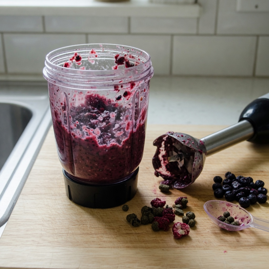 Easy Blender Pellet Berry Bites for Guinea Pigs step 4