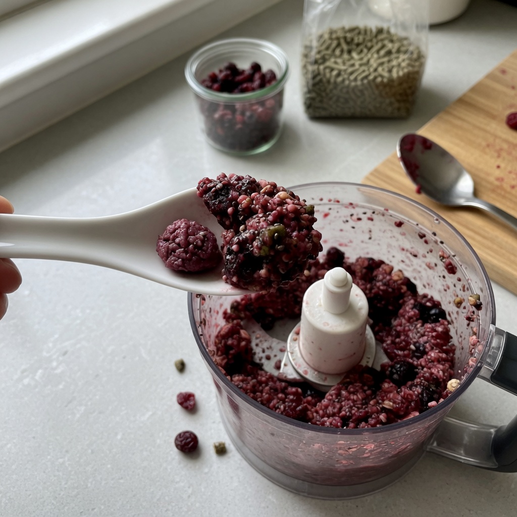 Easy Blender Pellet Berry Bites for Guinea Pigs step 5