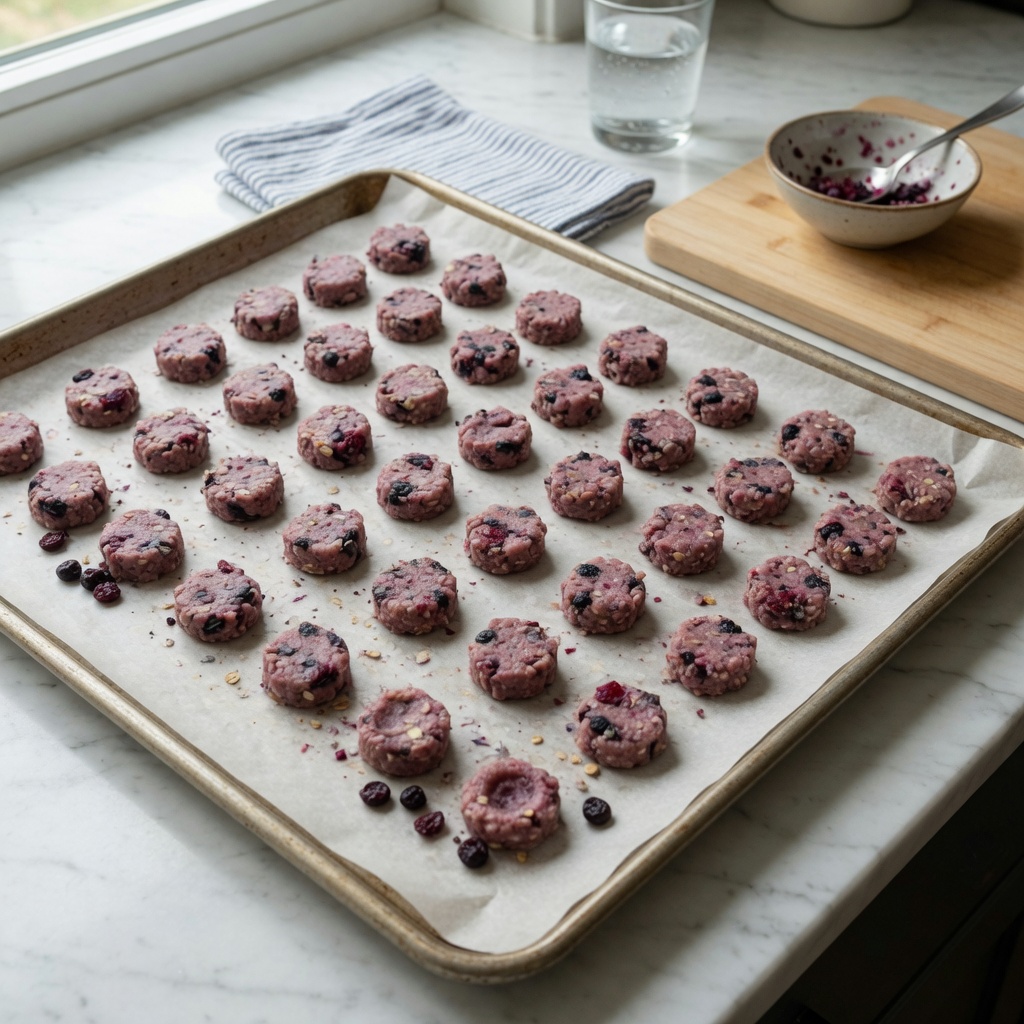 Easy Blender Pellet Berry Bites for Guinea Pigs step 7