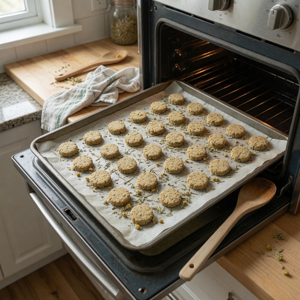 Pellet Hay Rabbit Biscuits step 5
