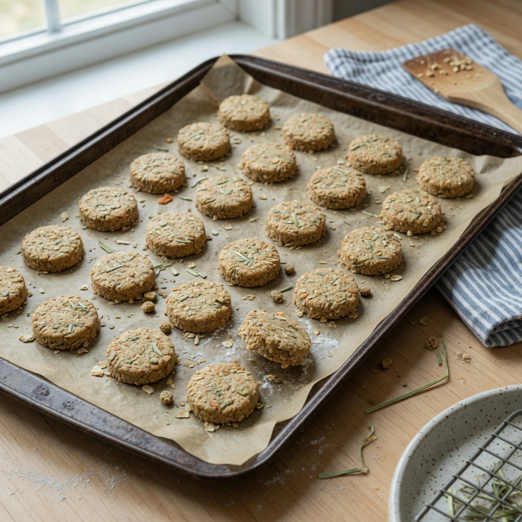 Pellet Hay Rabbit Biscuits step 6