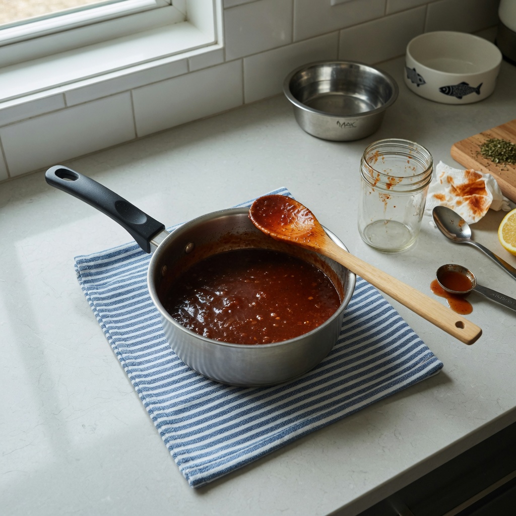 Pet Safe BBQ Sauce Topper for Summer Grilling step 5