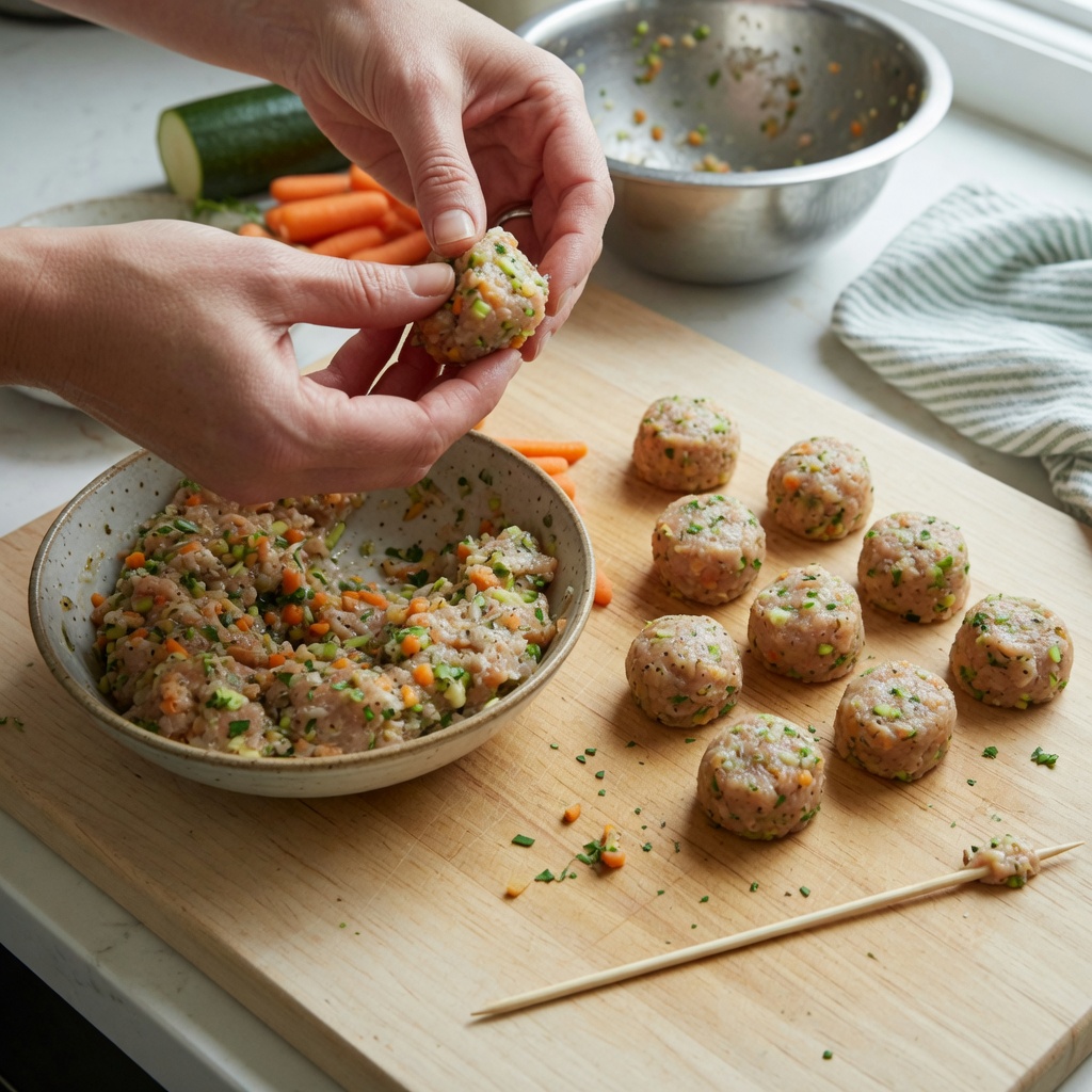 Make Simple Turkey Veggie Kabobs as Summer Treats for Dogs and Cats step 4
