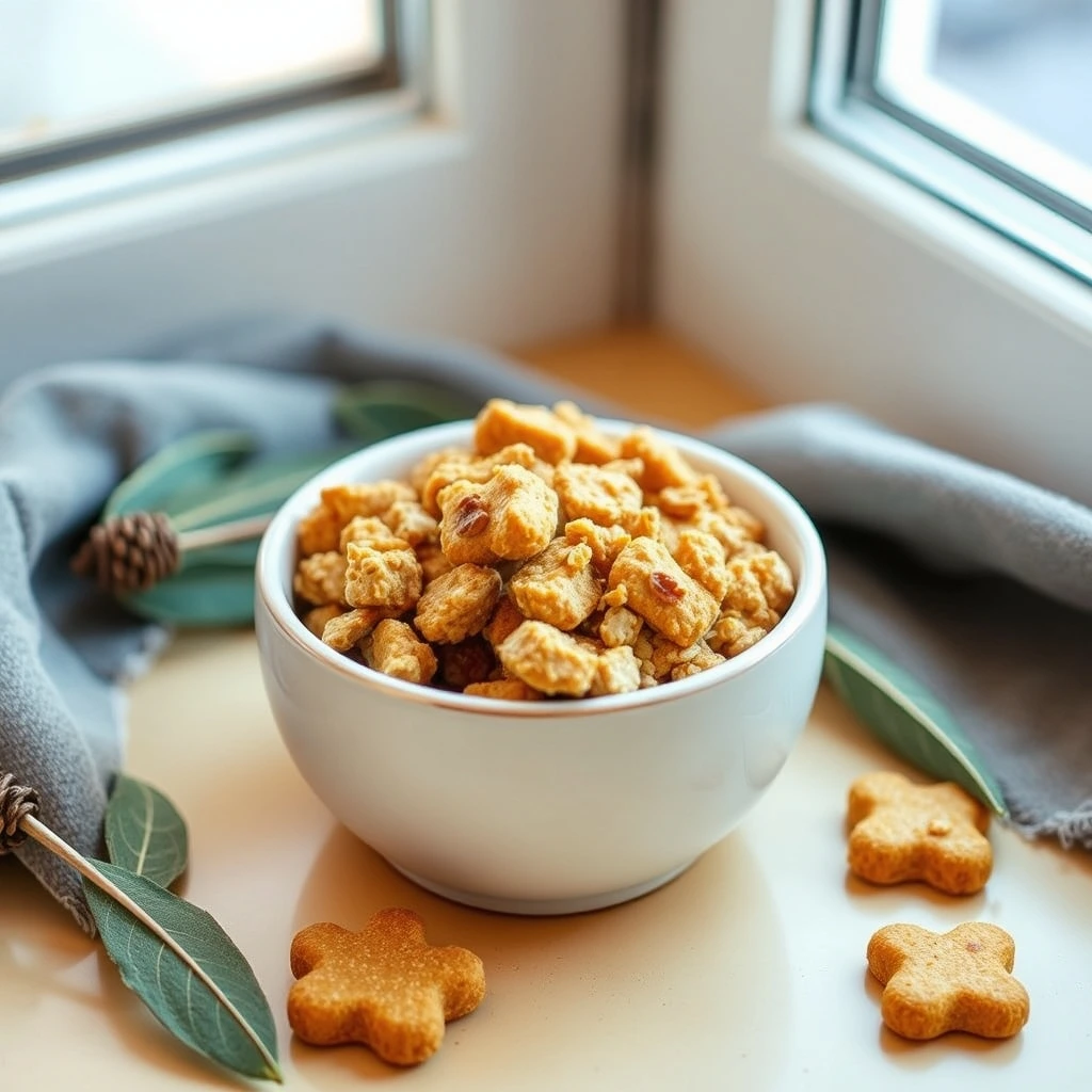 Pumpkin Oat Training Treats for Dogs