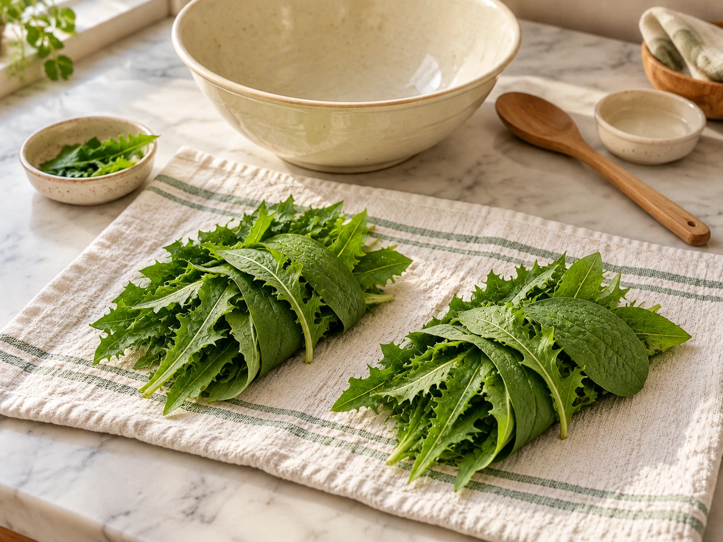 Rabbits Dandelion and Plantain Leaf Herb Rolls