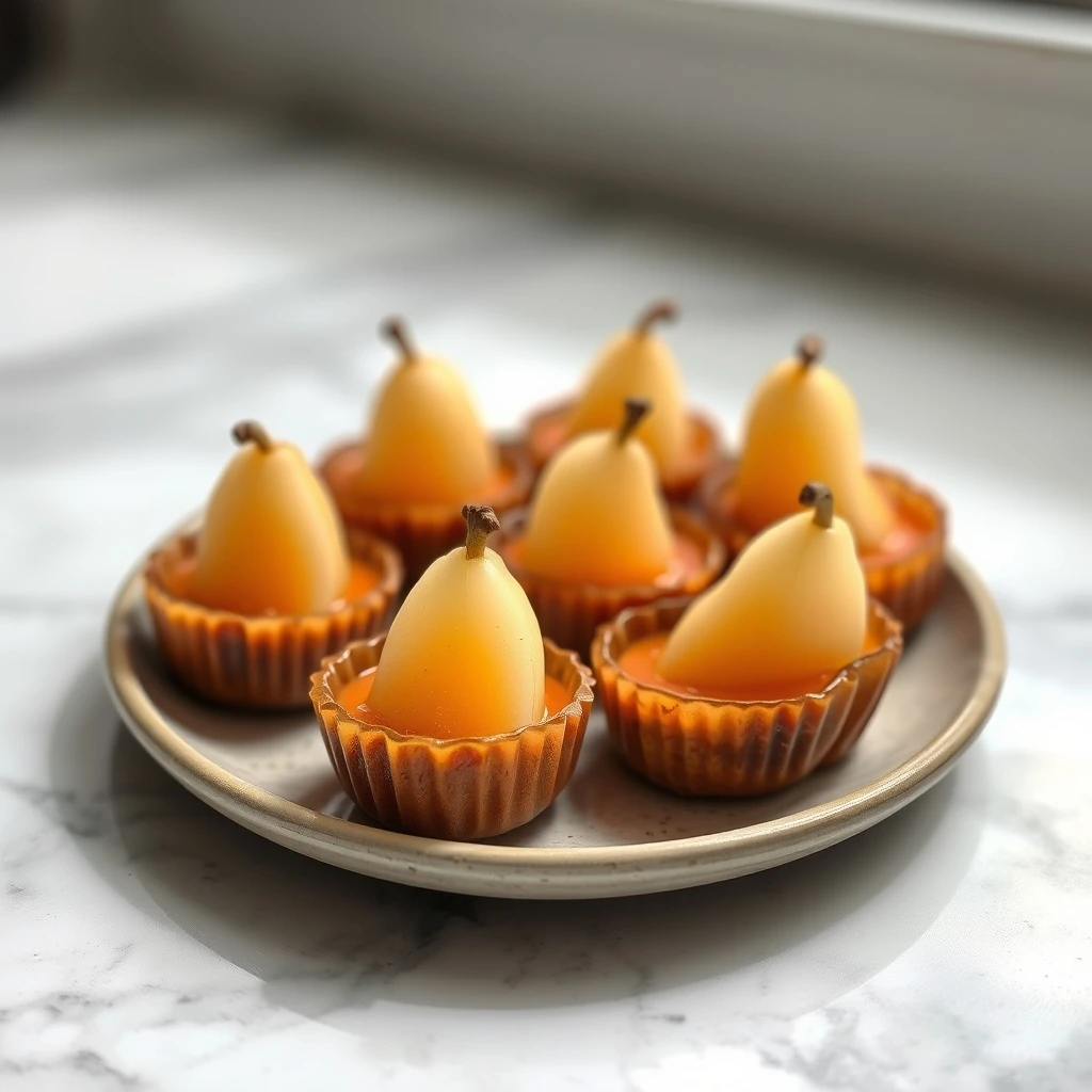 Refreshing Pear and Cantaloupe Gel Bites for Happy Pets step 2