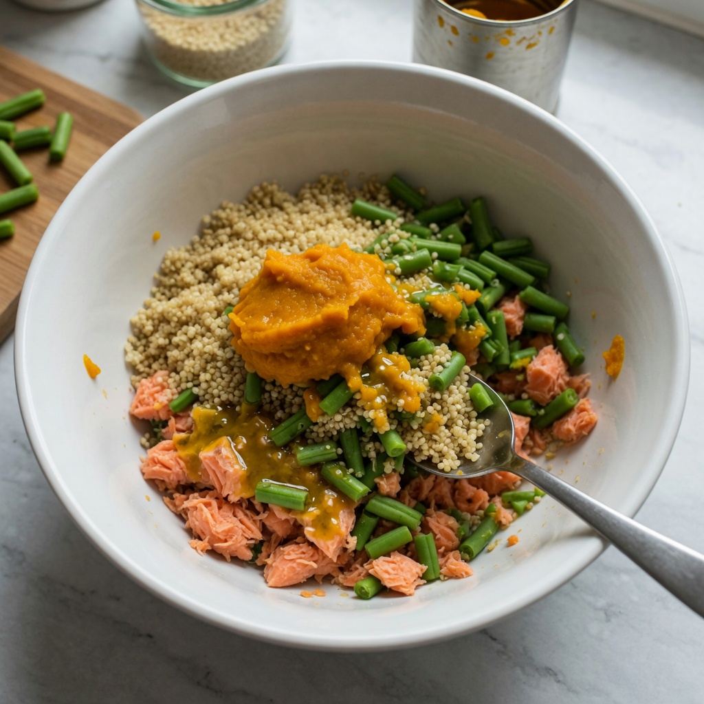 Salmon Quinoa Bowl for Cats step 4