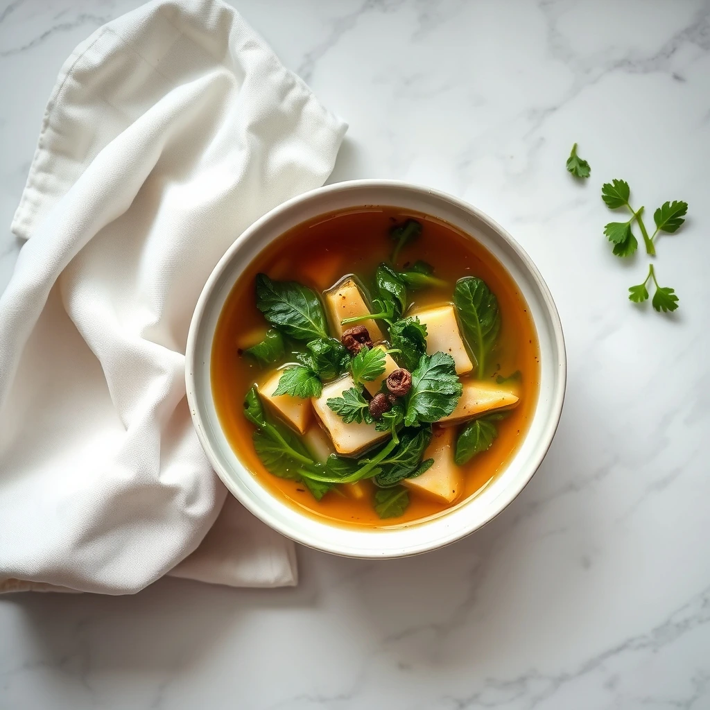 Savory Bone Broth & Garden Greens Freezies for Dogs step 6