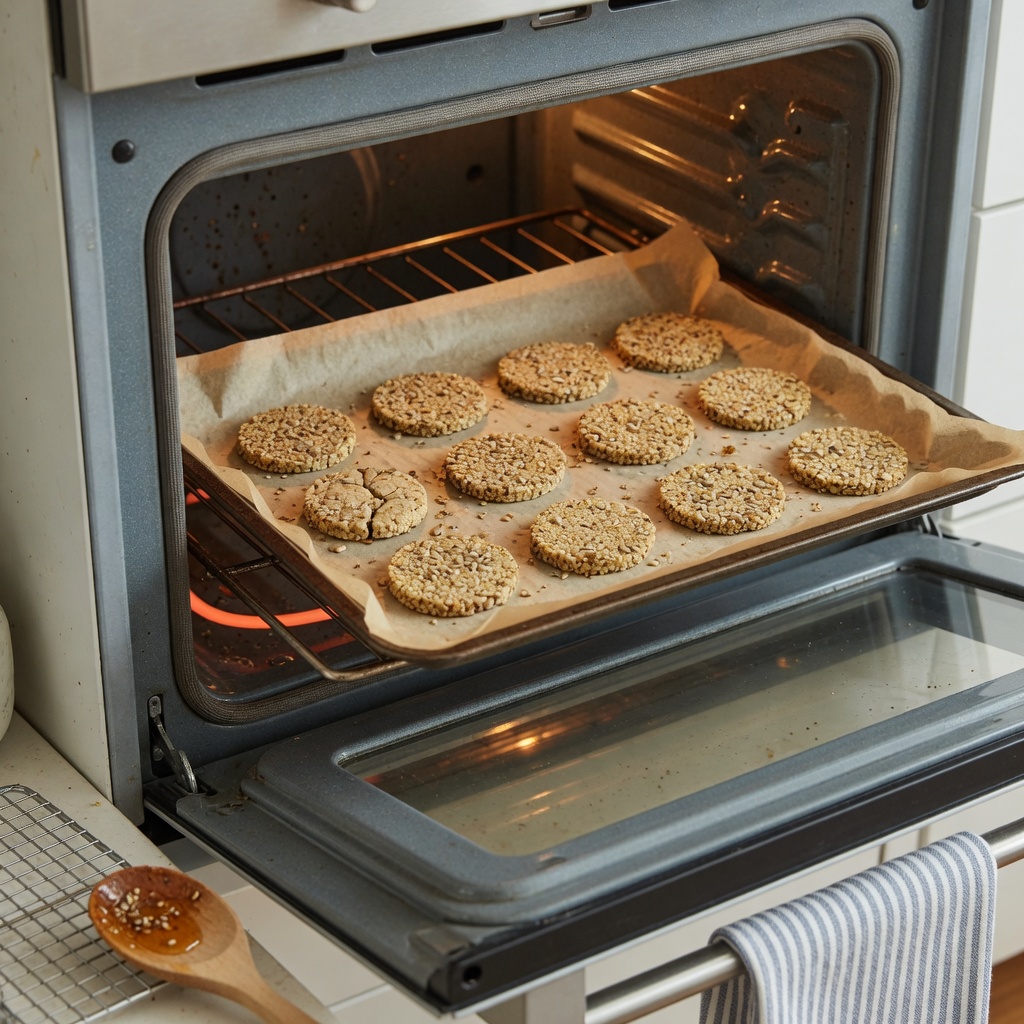 Seed Honey Flour Rounds for Birds step 5