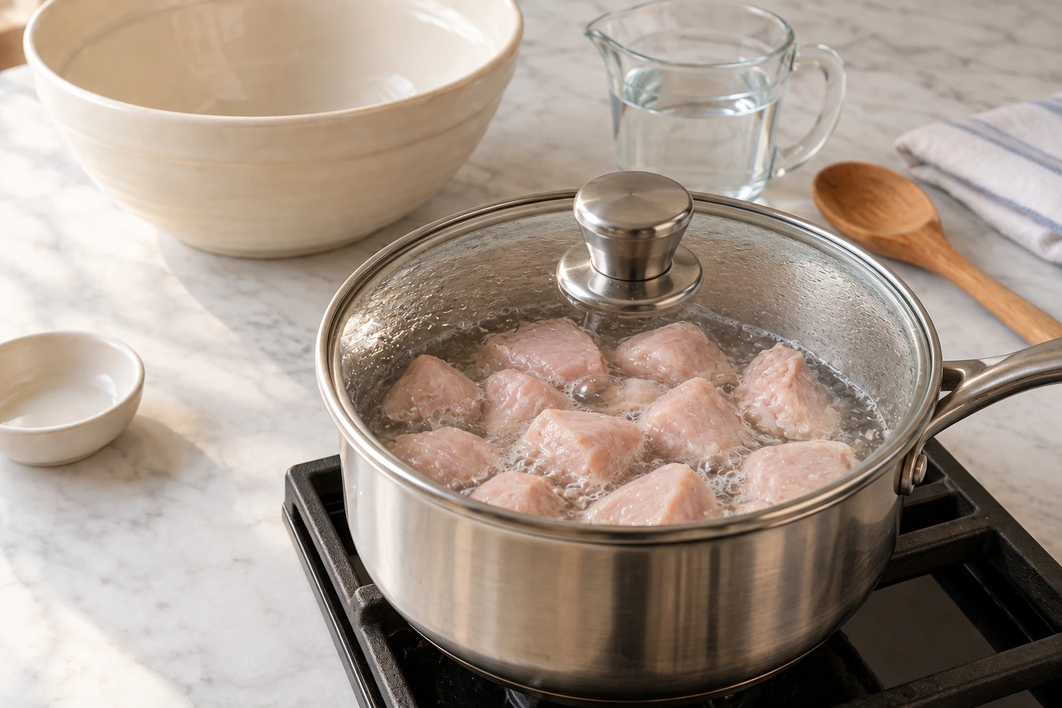 Slow-Cooked Rabbit Shreds for Cats step 2