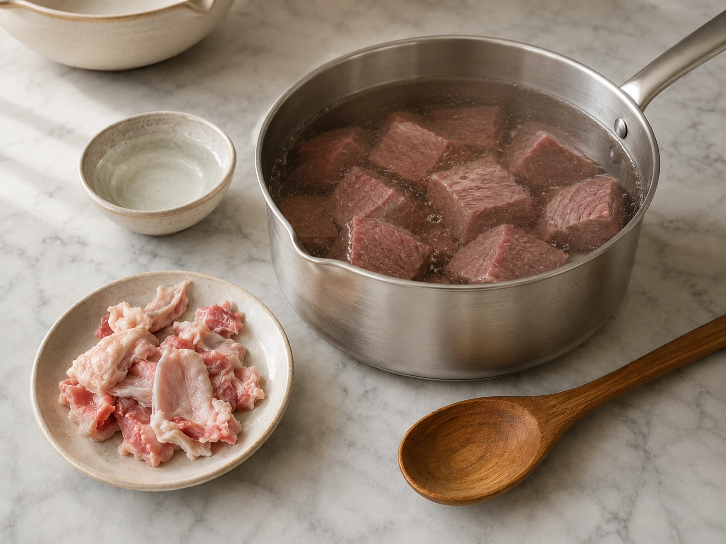 Slow-Simmered Lean Beef Jus Topper for Cats step 2