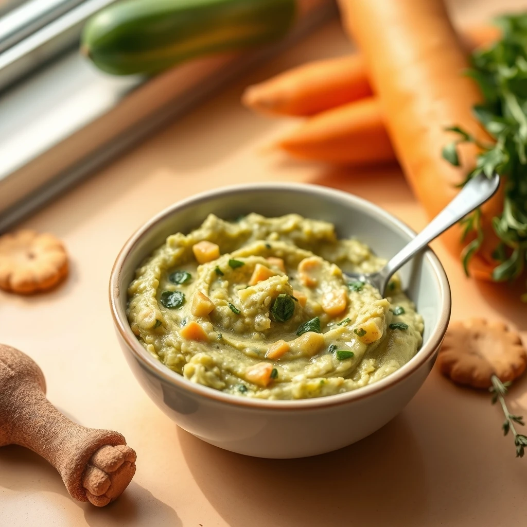 Small Batch Cucumber Carrot Mash for Small Pets