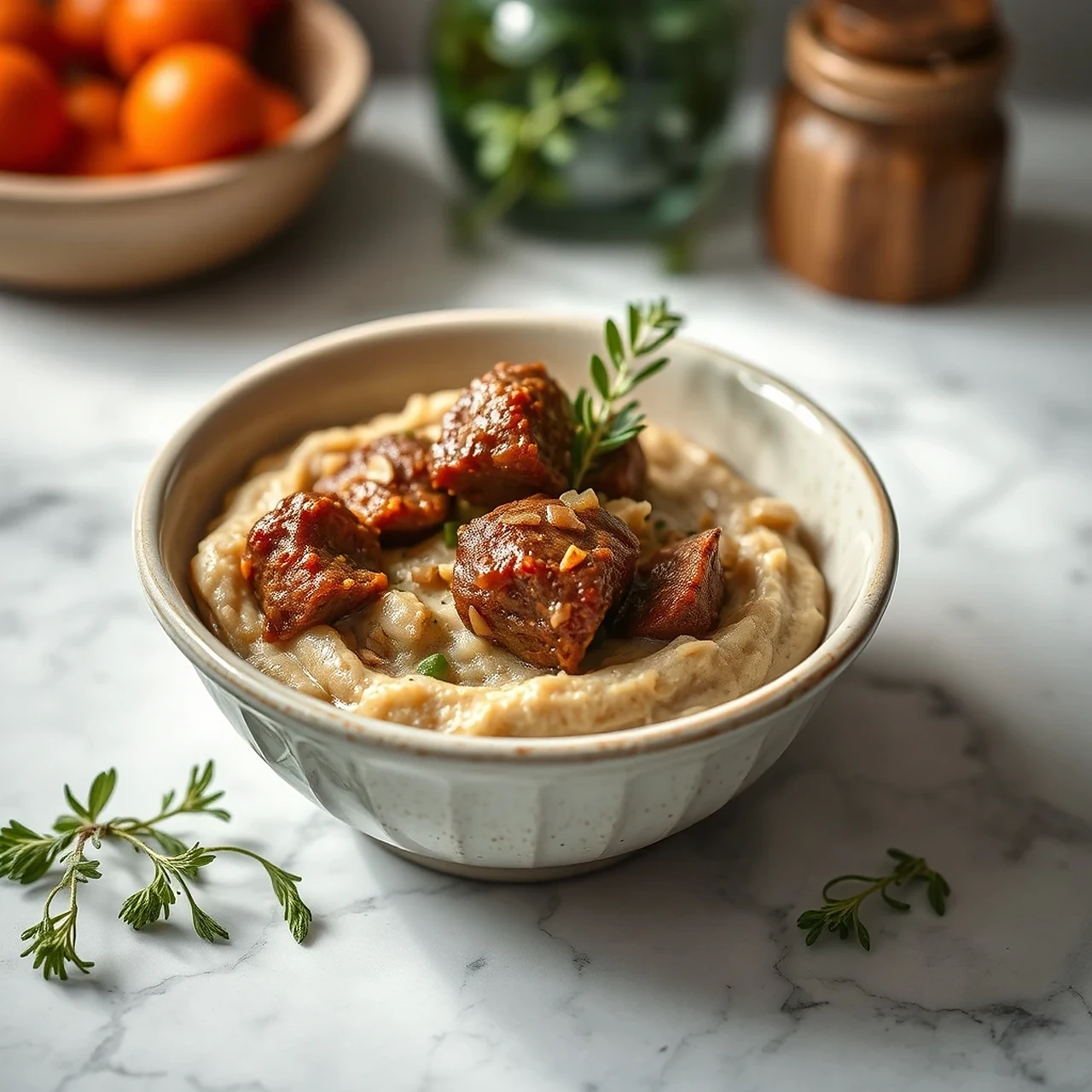 Soft & Savory Pureed Liver and Garden Veggie Bites for Dogs & Cats