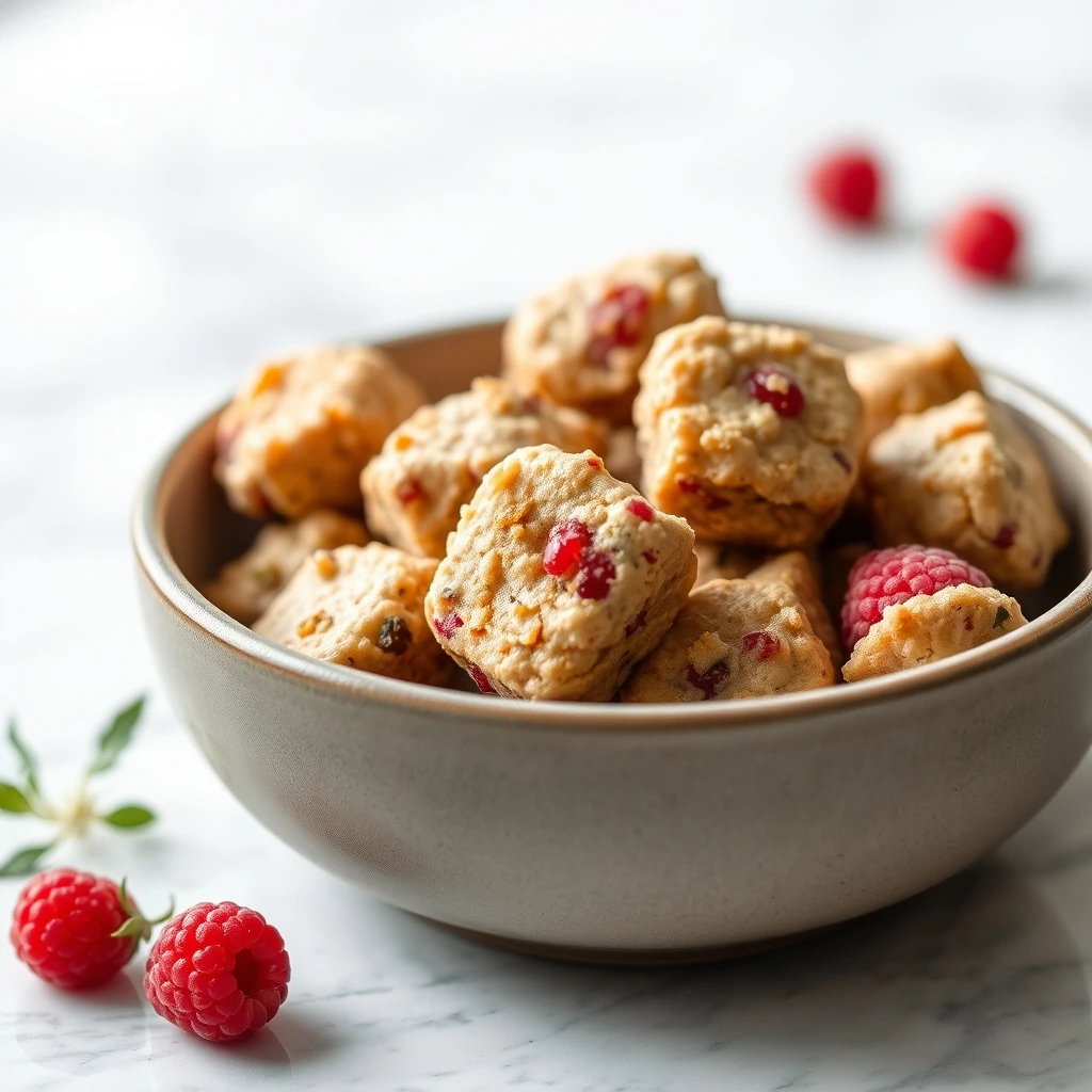 Soothing Chamomile & Raspberry Baked Chews for Rabbits step 4