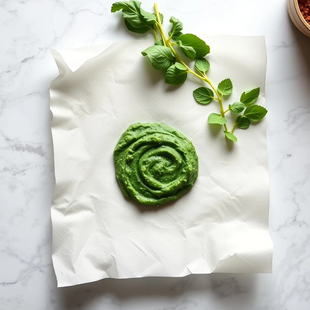 Spring Greens & Herb Hydration Purée: A Fresh Topper for All Your Pets step 3