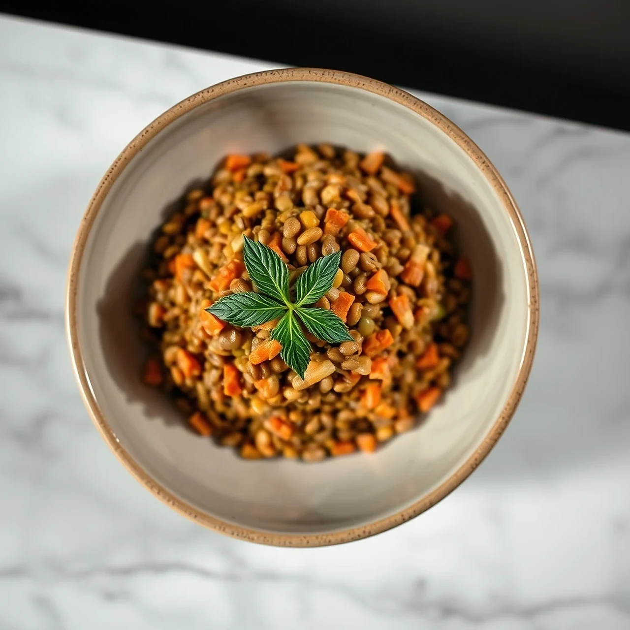 Sprouted Lentil & Carrot Confetti: a Fresh Mix for Small Pets