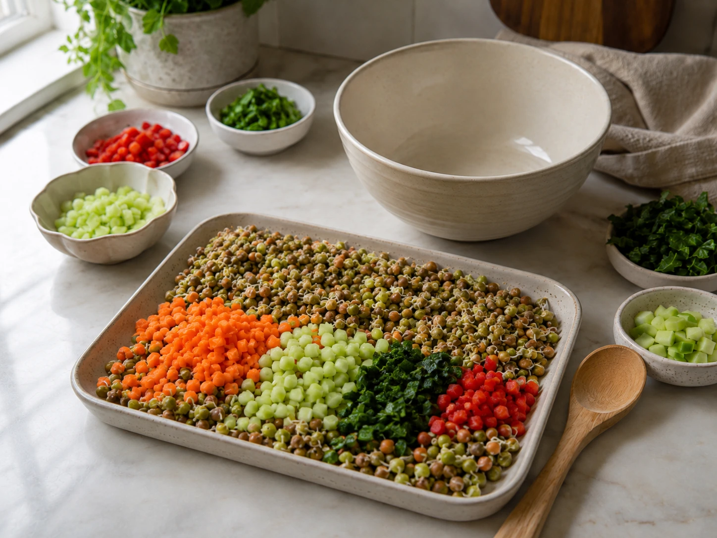 Sprouted Seed and Vegetable Foraging Tray for Pet Birds step 3