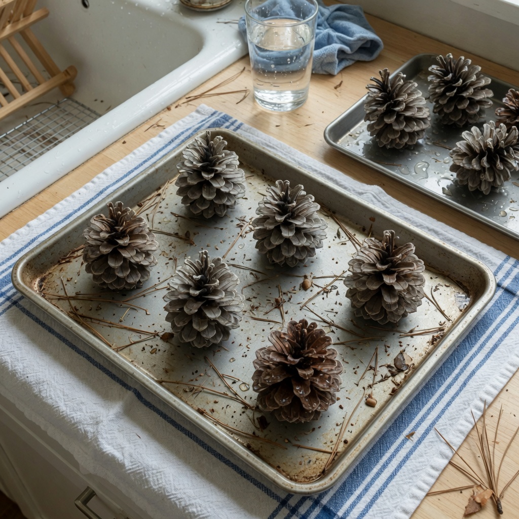 Stuffed Pinecone Bird Treats