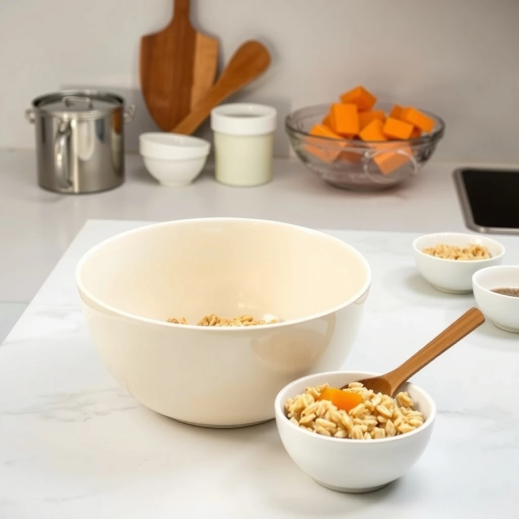Sweet Potato and Brown Rice Soft Mash for Pet Birds step 5