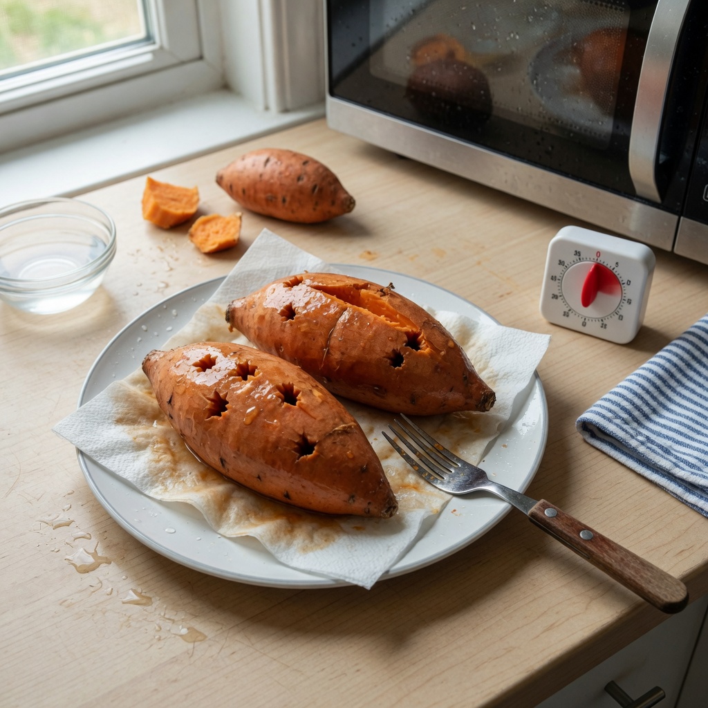 Sweet Potato Bird Balls for Daily Enrichment step 1