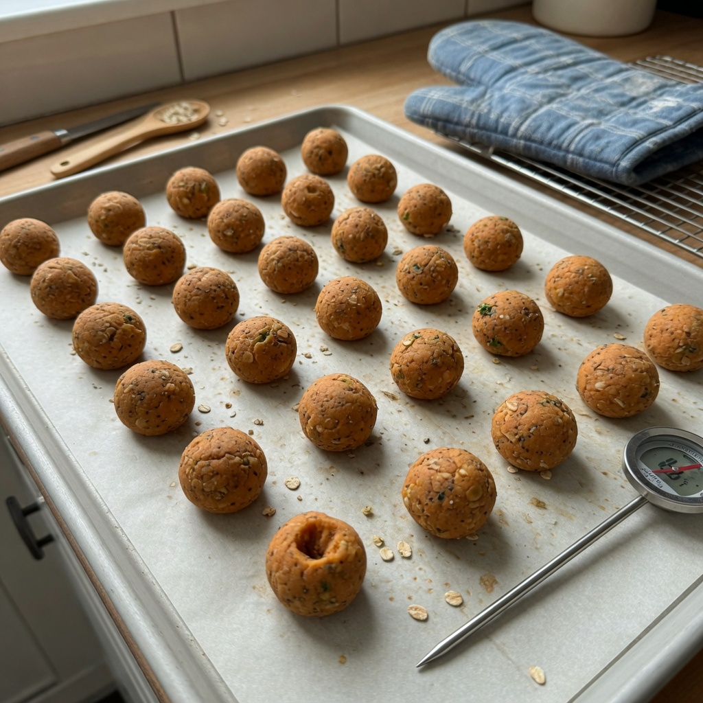 Sweet Potato Bird Balls for Daily Enrichment step 6