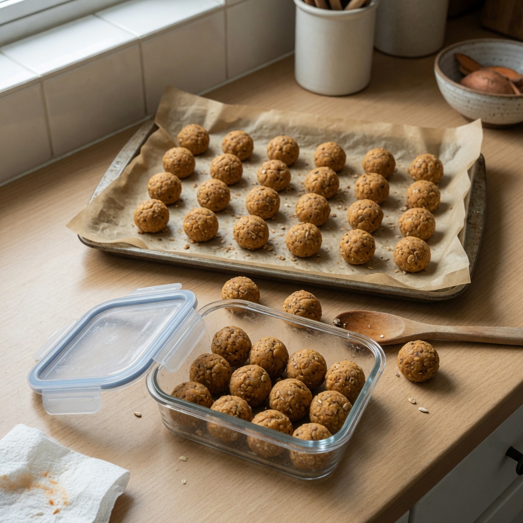 Sweet Potato Bird Balls for Daily Enrichment step 7