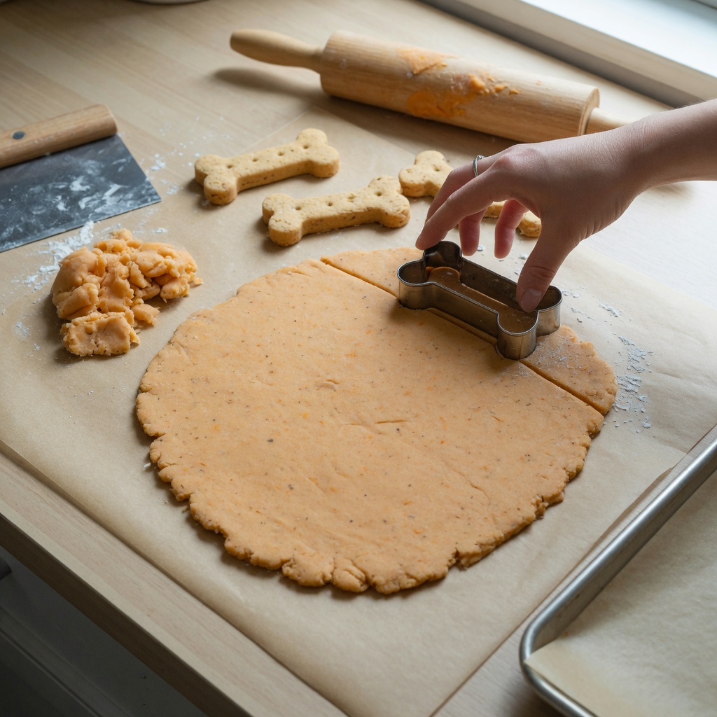 Sweet Potato Biscuits for Dogs step 4