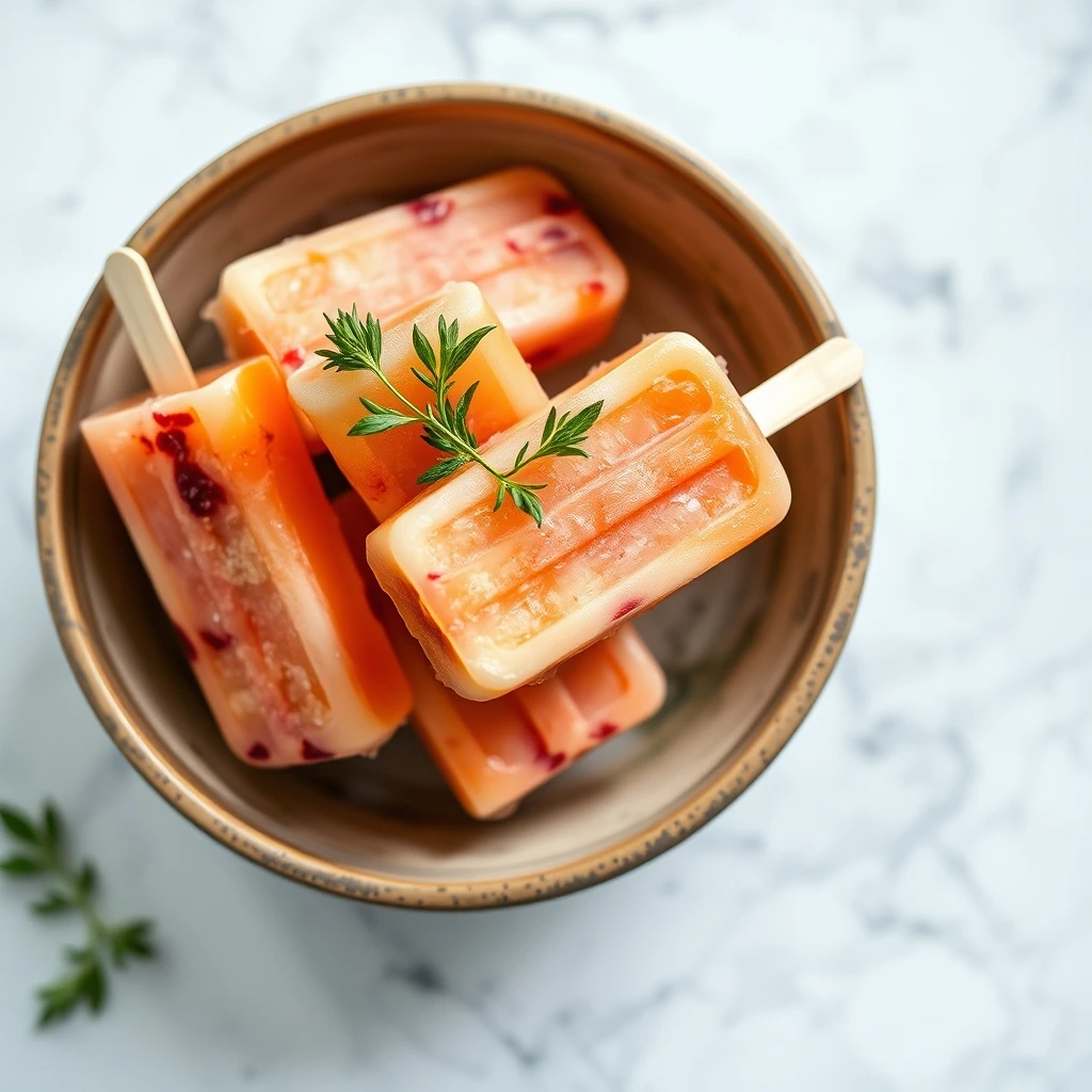 Tropical Fruit & Herb Hydration Pops: A Refreshing Treat for Warm Days step 1