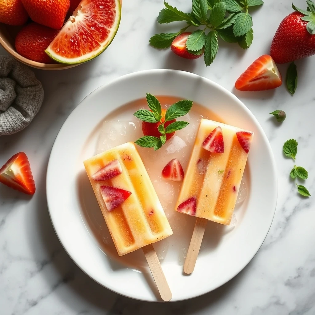 Tropical Fruit & Herb Hydration Pops: A Refreshing Treat for Warm Days step 7