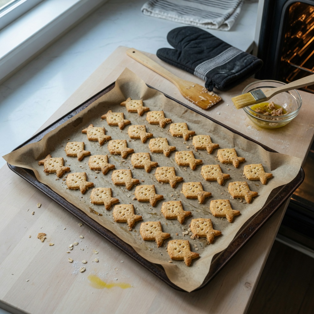 Tuna Olive Oil Cat Crackers step 6