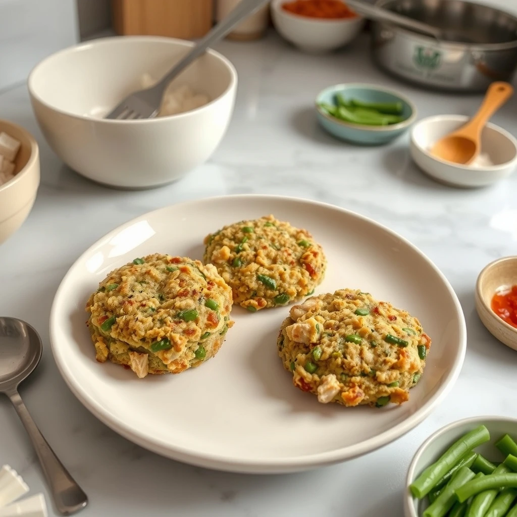 Turkey and Green Bean Skillet Patties for Dogs step 5