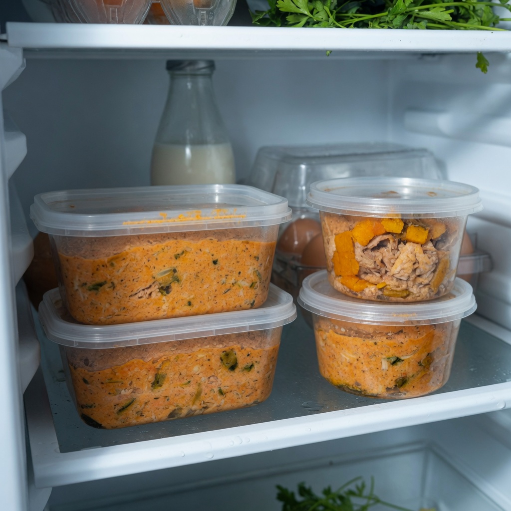 Turkey Pumpkin Pate for Cats step 7