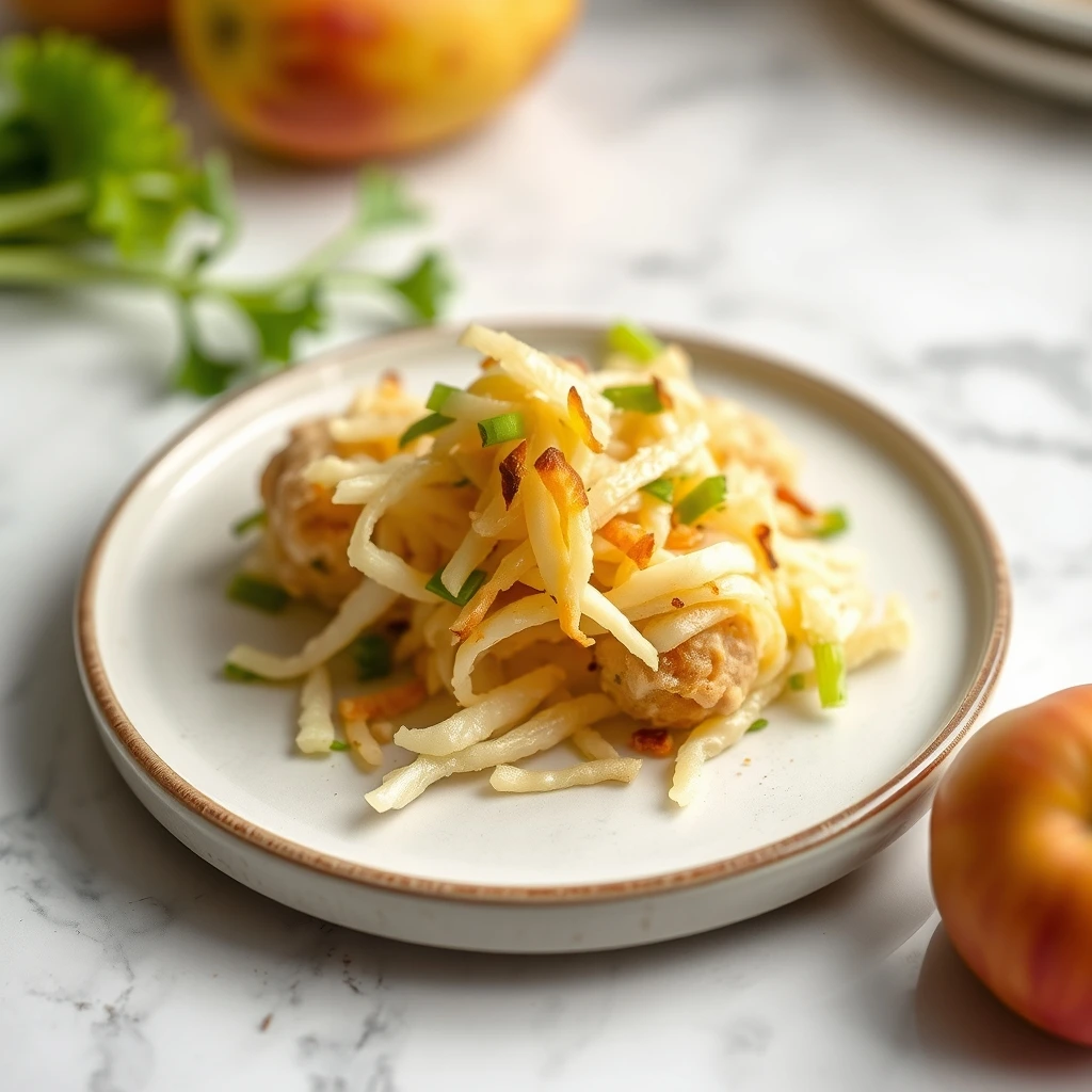 Two-Ingredient Apple and Celery Shreds: A Fresh Snack for Small Pets step 2