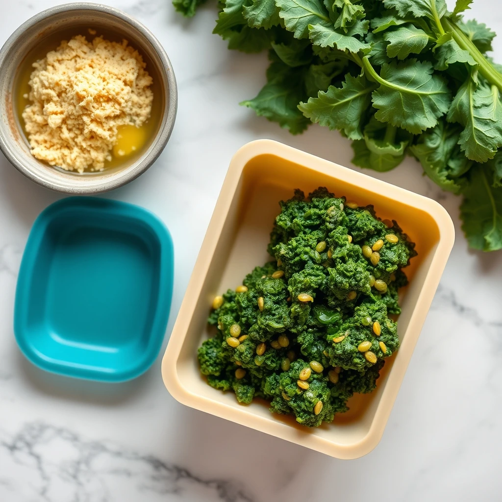 Vibrant Green Garden Crisps: a Nutritious Treat for Many Paws step 5