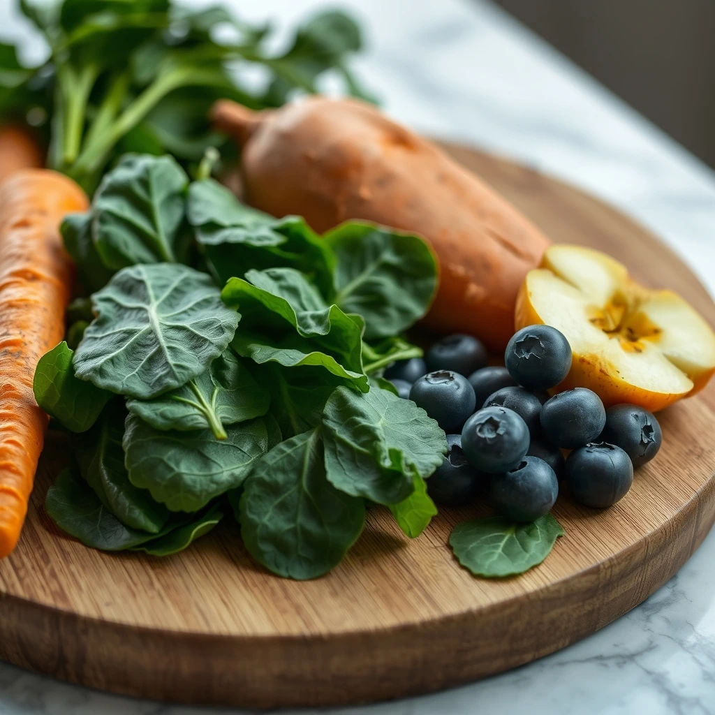 Vibrant Veggie and Fruit Powder Topper: a Nutrient Boost for Any Pet Meal step 2