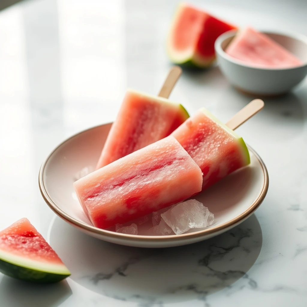 Watermelon Coconut Water Pupsicles: The Ultimate Hydrating Summer Treat step 2