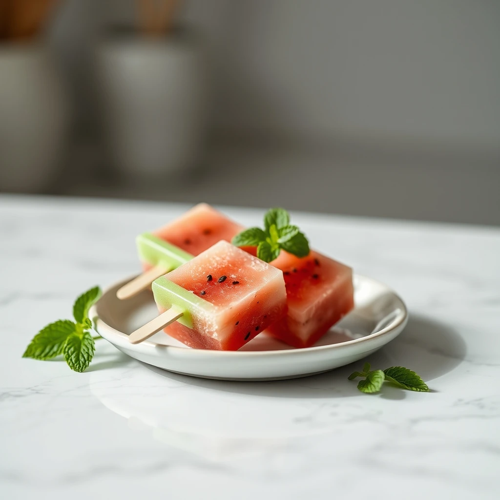 Watermelon Mint Hydration Pops: A Cool Treat for Your Dog step 2