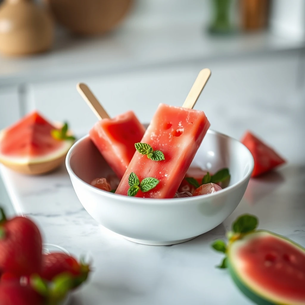 Watermelon Mint Hydration Pops: A Cool Treat for Your Dog step 4
