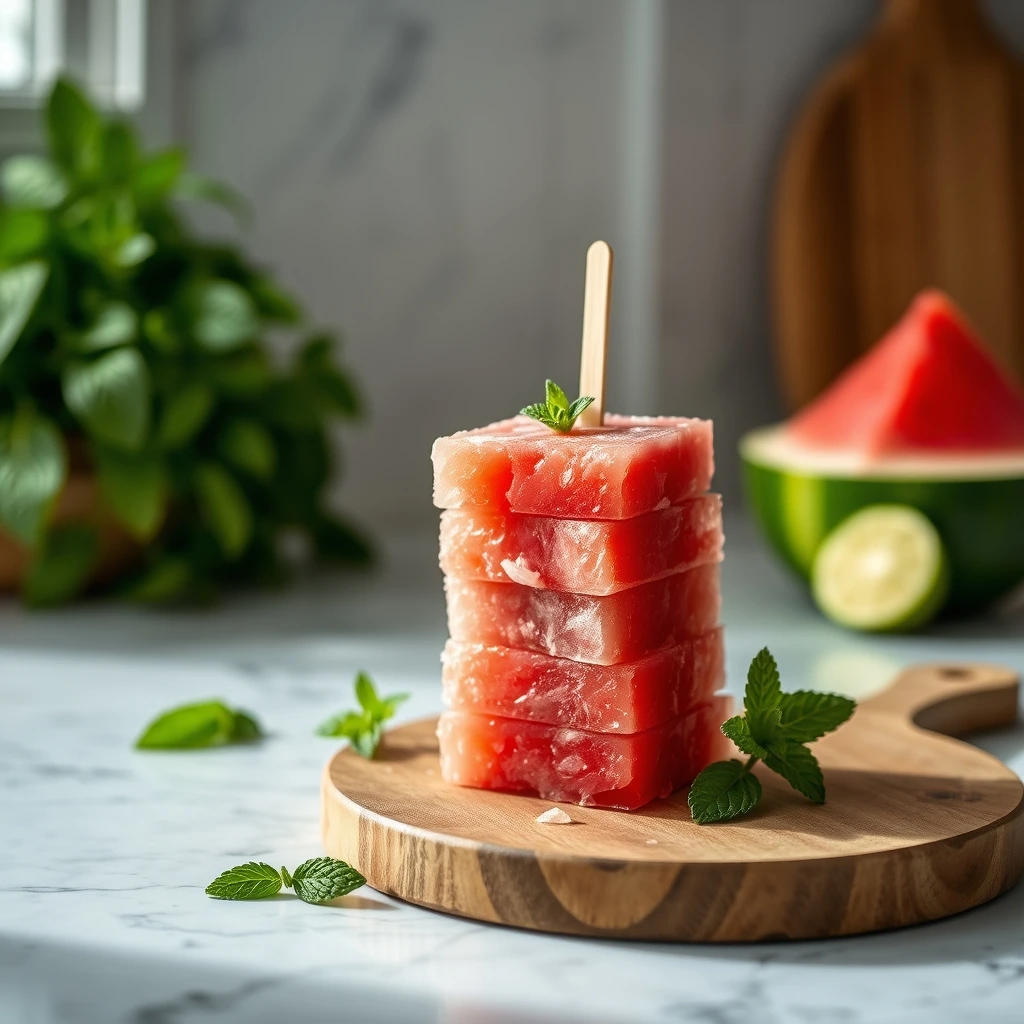 Watermelon Mint Hydration Pops: A Cool Treat for Your Dog step 5
